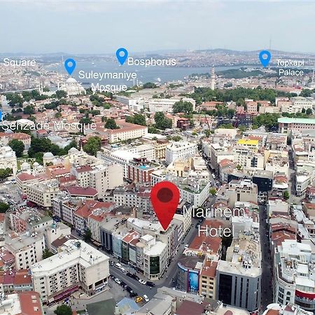 Marinem Hotel Istanbul Istambul Exterior foto