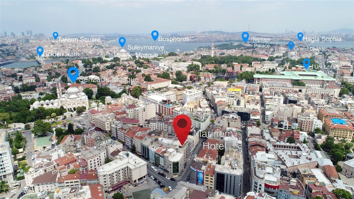 Marinem Hotel Istanbul Istambul Exterior foto